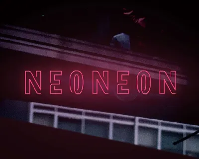 Neoneon font