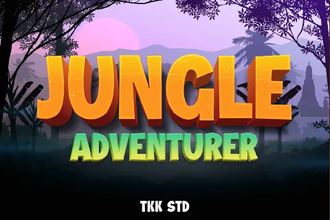 Jungle Adventurer font