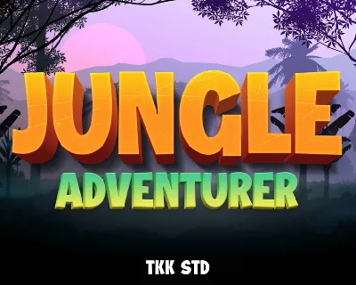 Jungle Adventurer font