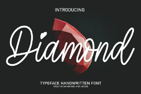 Diamond Script font