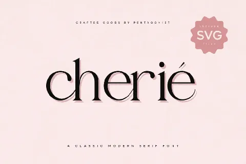 Cherie font