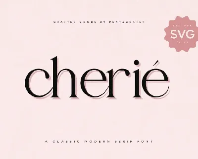 Cherie font