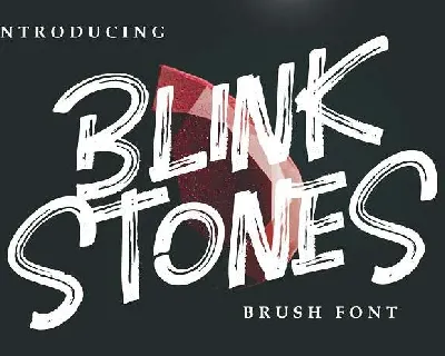 Blinkstones font