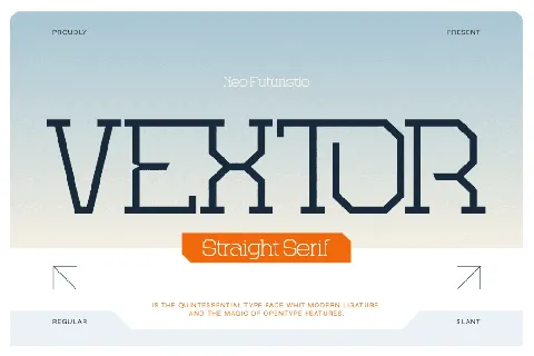 Vextor font