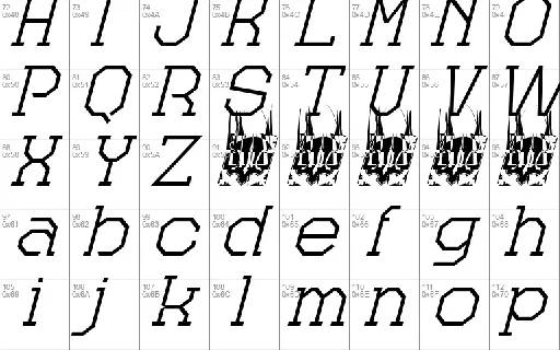 Vextor font