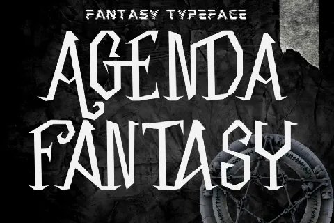 Agenda Fantasy font