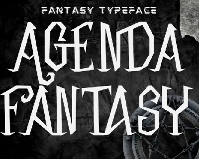 Agenda Fantasy font