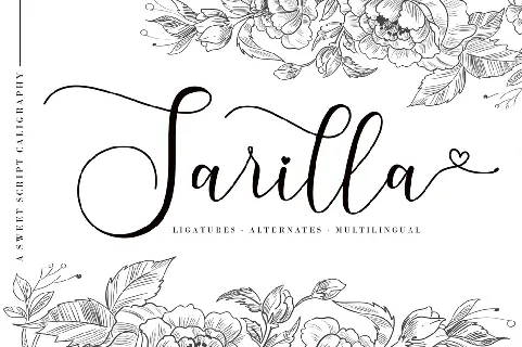 Sarilla font