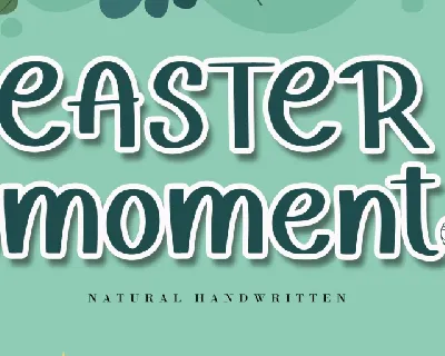 Easter Moment font