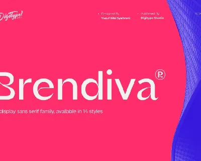 Brendiva font