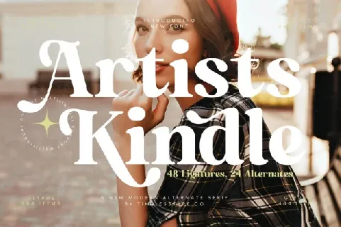 Artists Kindle font