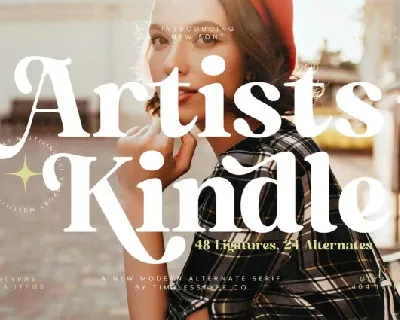 Artists Kindle font