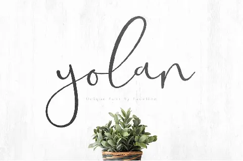 Yolan Script Free Download font