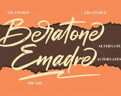 Beratone Emadre font