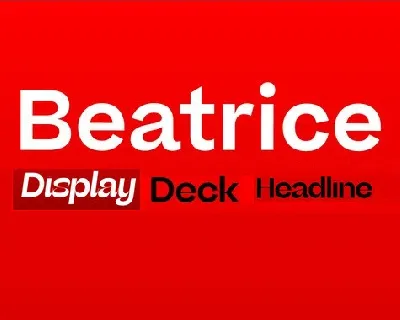 Beatrice Family font
