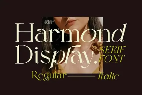 Harmond Serif Family font