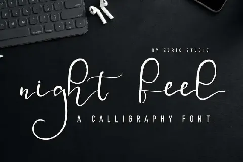 Night Feel Handwriting font