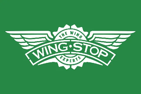 Wingstop Logo font