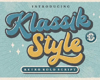 Klassik Style font