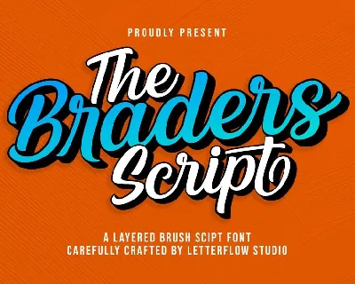 The Braders Script font