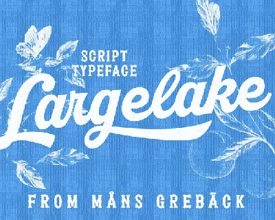 Largelake font