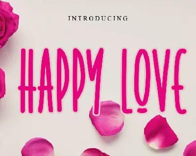 Happy Love font