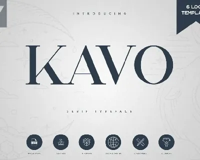 Kavo Serif font