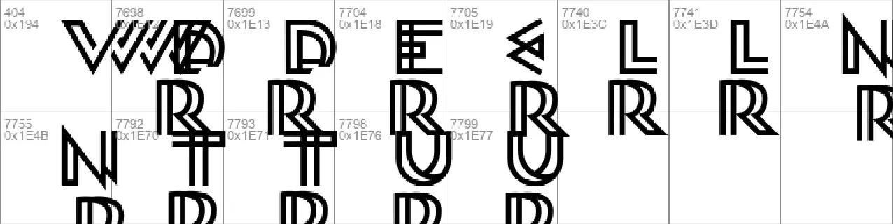 Lment-v02 font