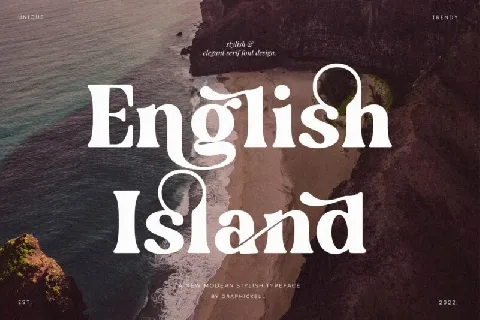 English Island font