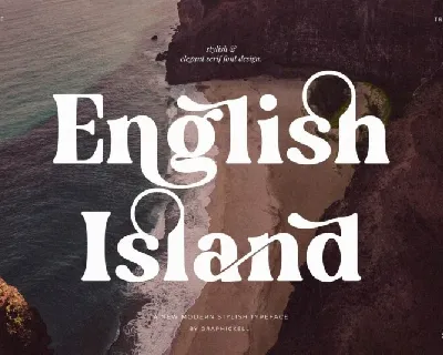 English Island font