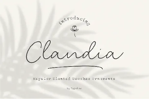 Clandia font