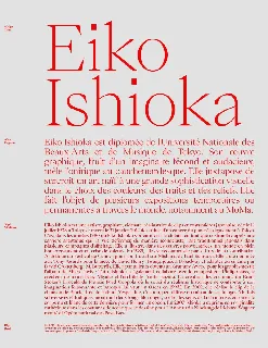 Eiko font