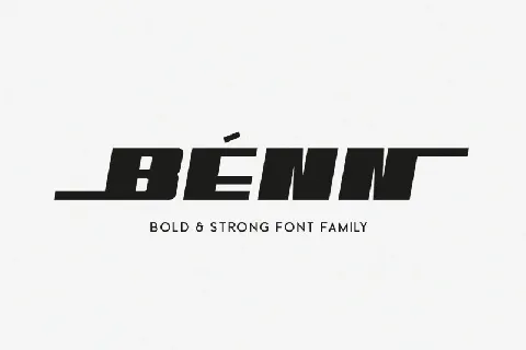 Benn Family font