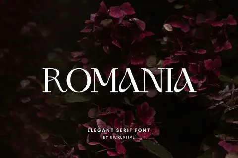 Romania font