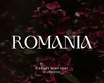 Romania font