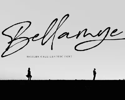Bellamye font