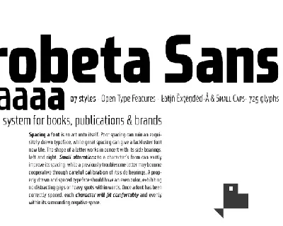 Probeta Sans Family font