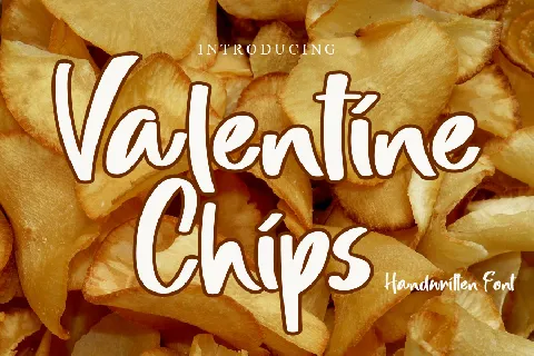 Valentine Chips font