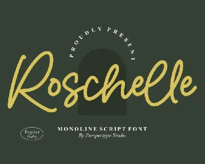 Roschelle font