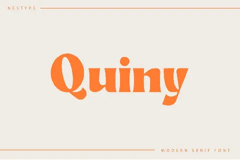 Quiny Typeface font