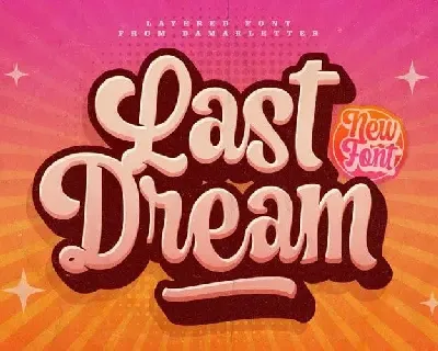 Last Dream Script font