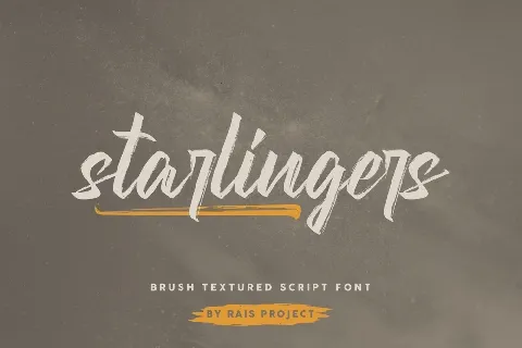 Starlingers font