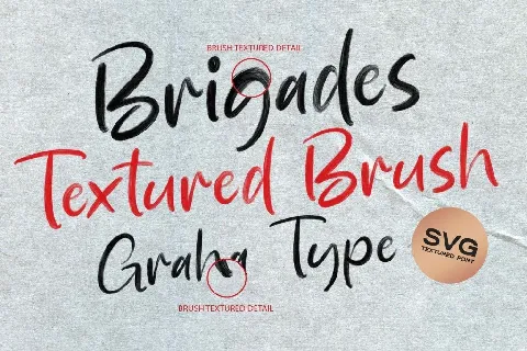 Brigades DEMO font