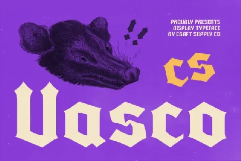 CS Vasco font