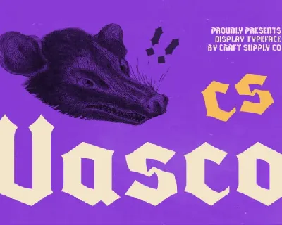 CS Vasco font