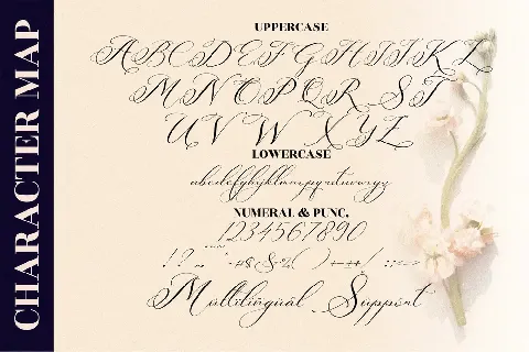 Berlishanty Calligraphy font