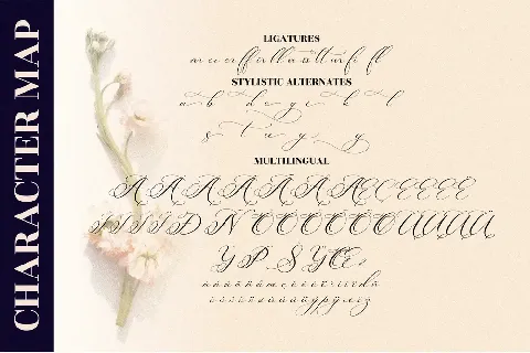 Berlishanty Calligraphy font