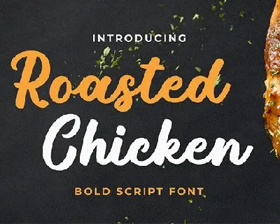 Roasted Chicken font