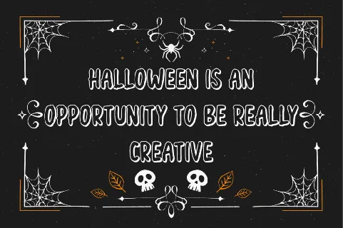 halloween font