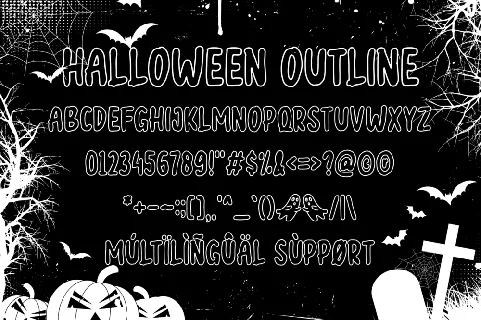 halloween font